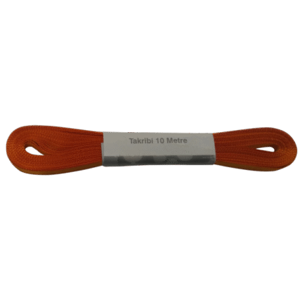 Katlamalı Perde Kurdele (5mm) Turuncu
