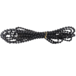 Plastik Siyah Sonsuz Zincir 150 cm